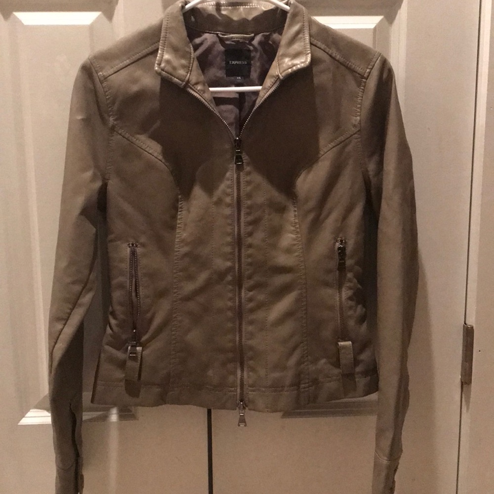Xs express pleather jacket