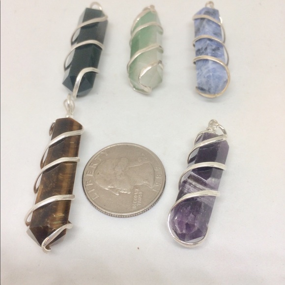 handcrafted Jewelry - 🔥WIRE WRAPPED PENDANTS 5 KINDS