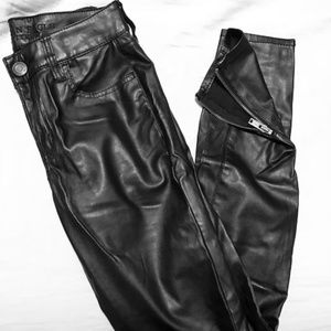 American Eagle Vegan Leather Pants