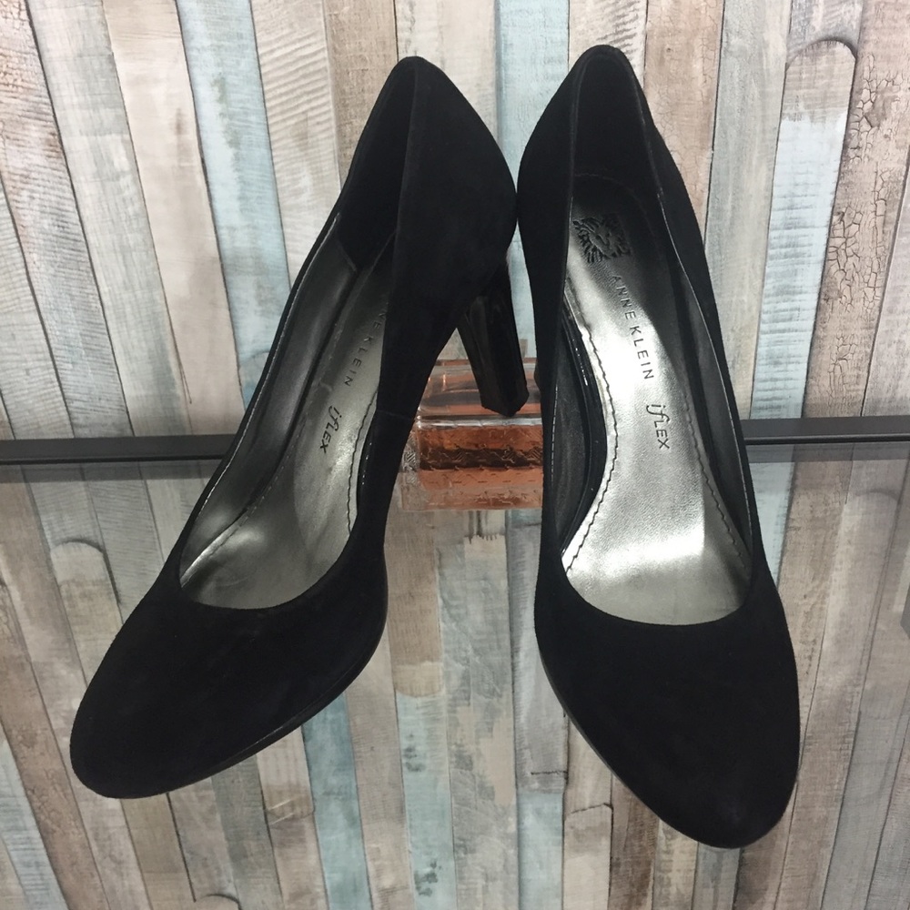 Anne Klein iflex suede leather high heel Shoes