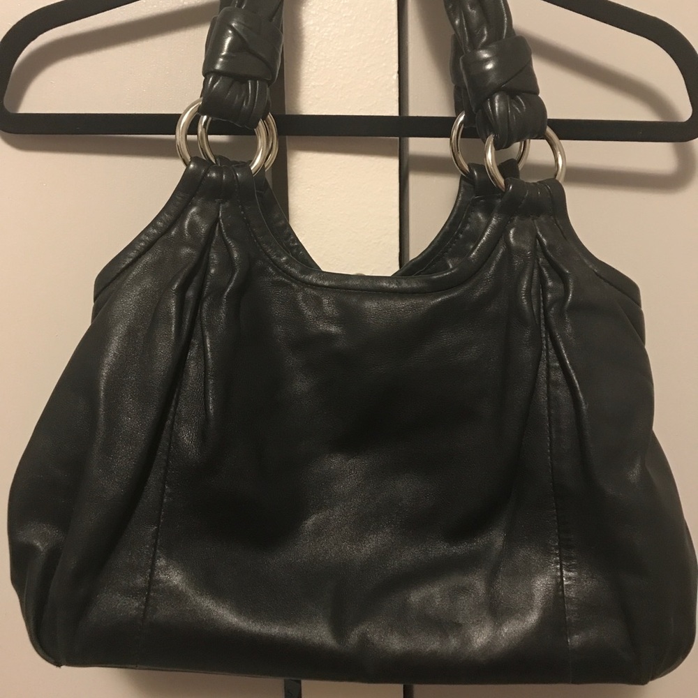 Coach leather handbag