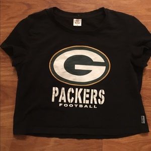 Green Bay Packer Crop Top