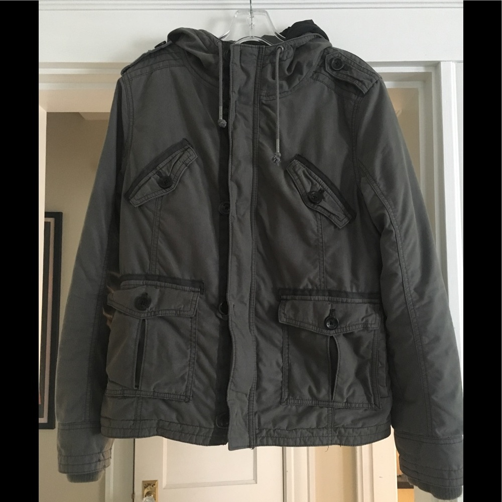 TNA Grey Winter Coat