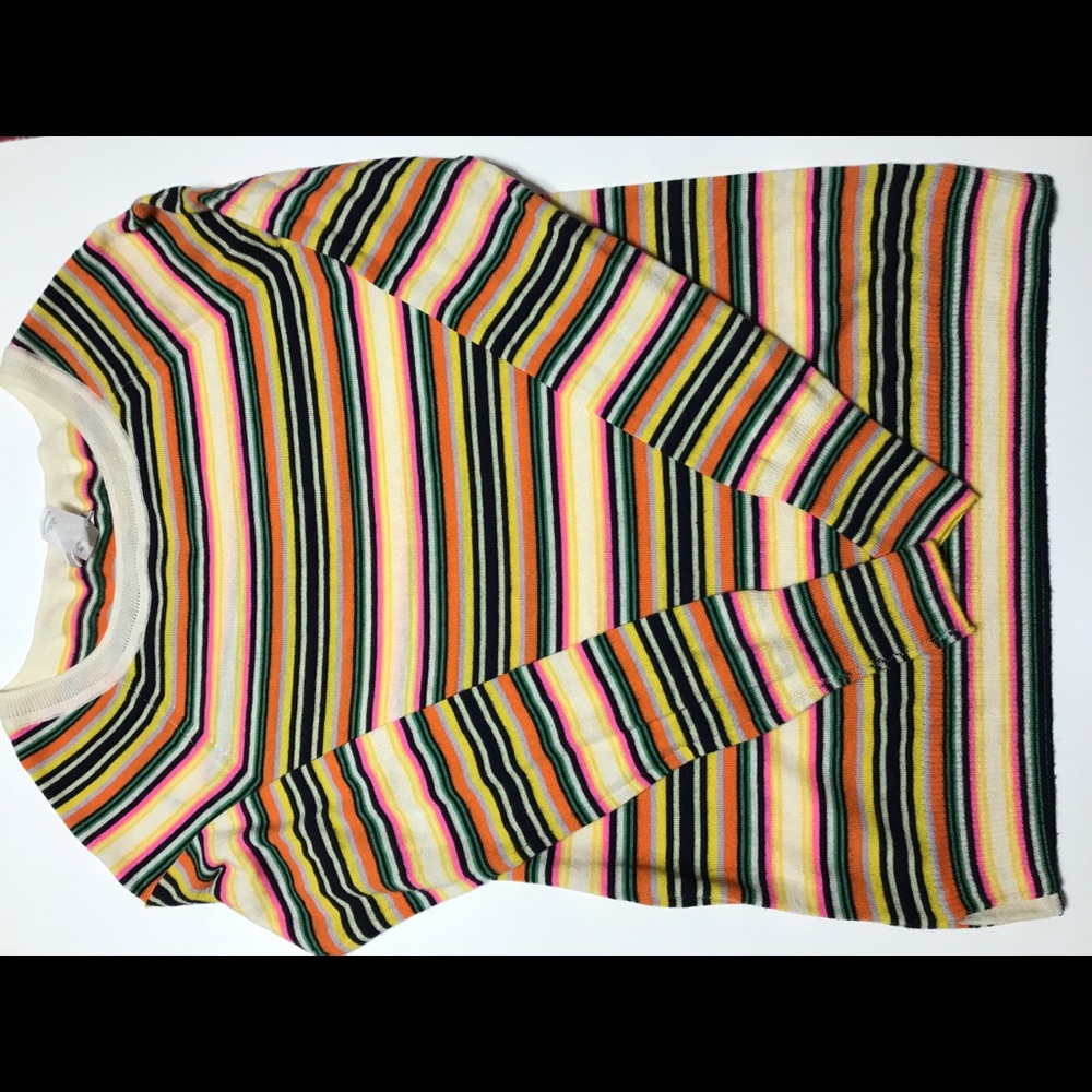 100% Cashmere Multicolored Sweater