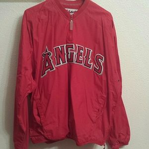 Majestic Anaheim Angels Half-Zip Pullover