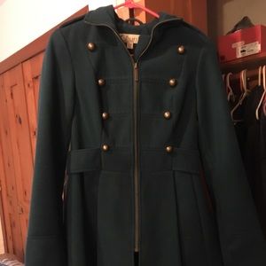 LOWEST PRICE! Peacoat/ trenchcoat - teal - so cute