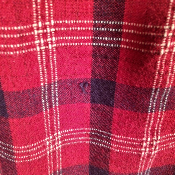 *SOLD*Eddie Bauer Plaid Flannel Long Sleeve Shirt - Picture 7 of 7