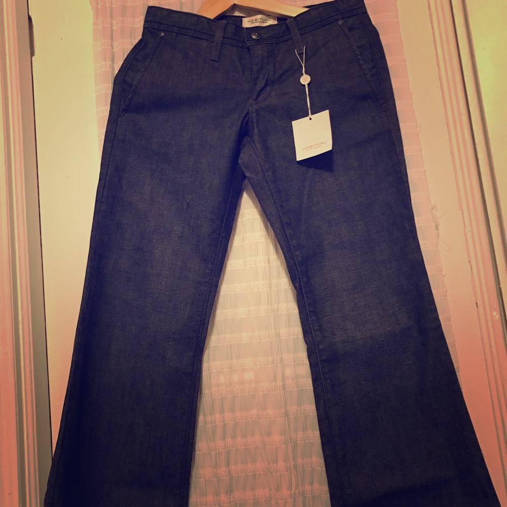 Habitual Virtuoso Trouser jean, sz 26, NWT