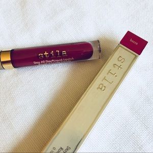 Stila lip color.