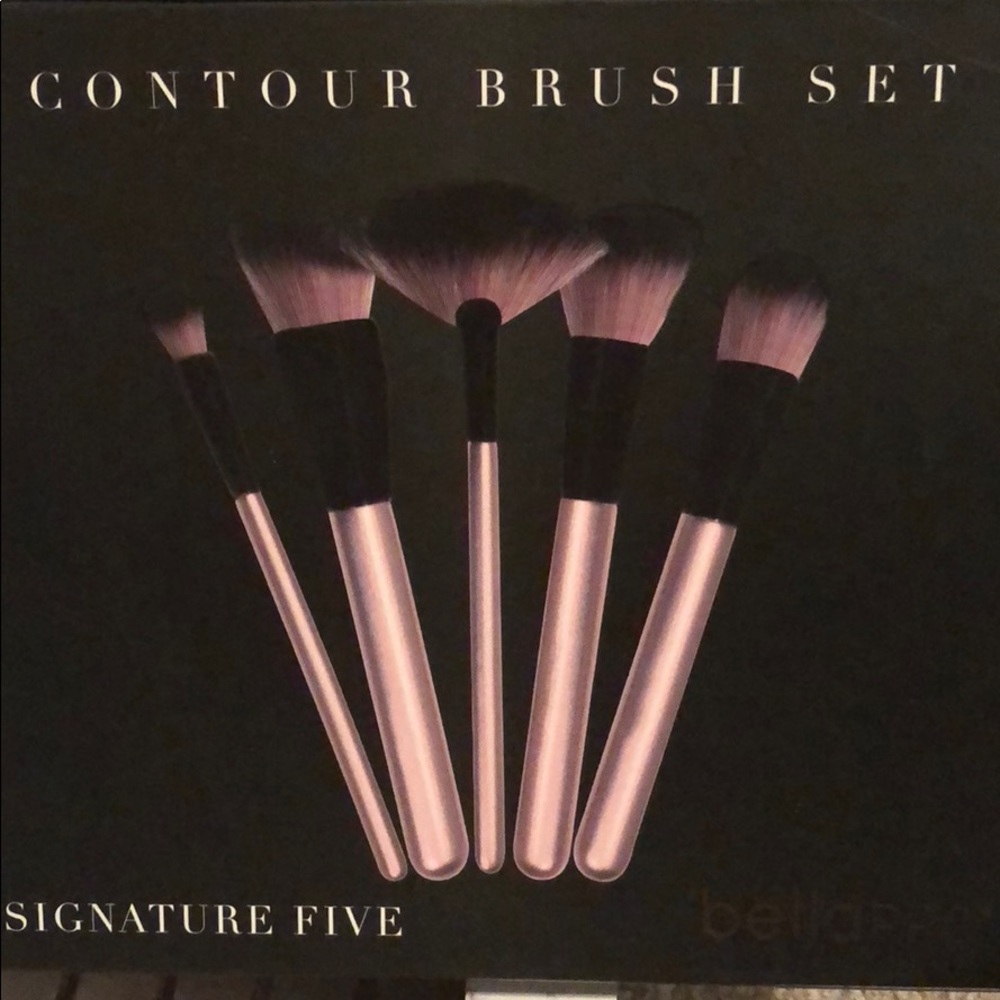 Contour brush set (pink)