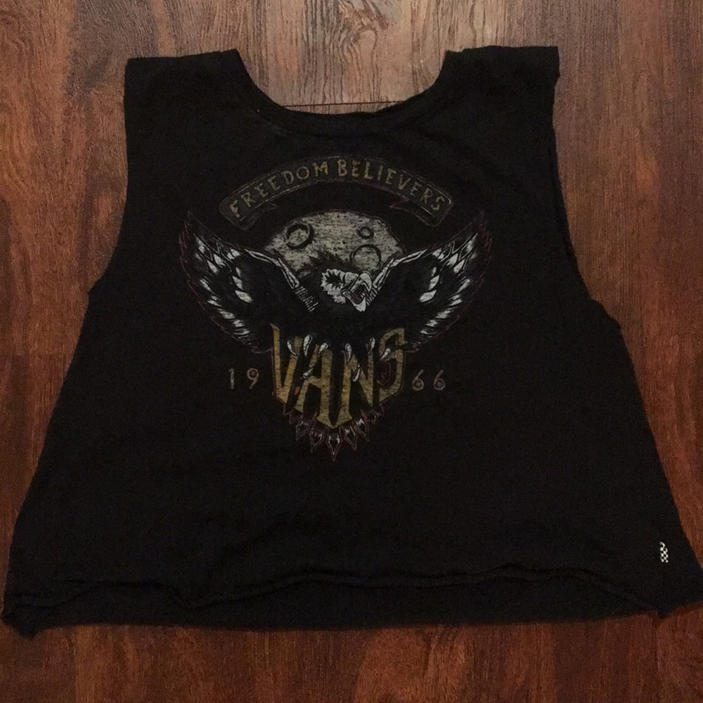 Retro-looking Vans Crop