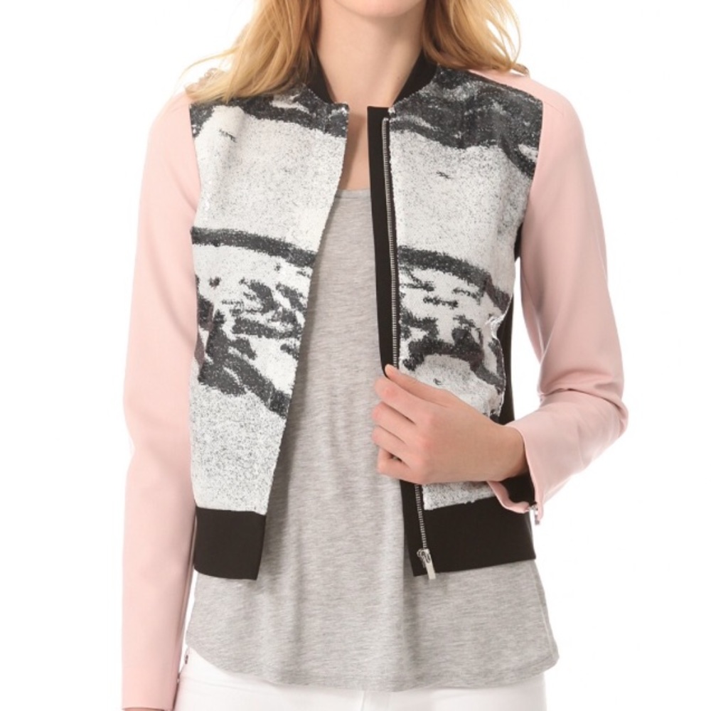 Diane Von Furstenberg Anniemae sequenced jacket