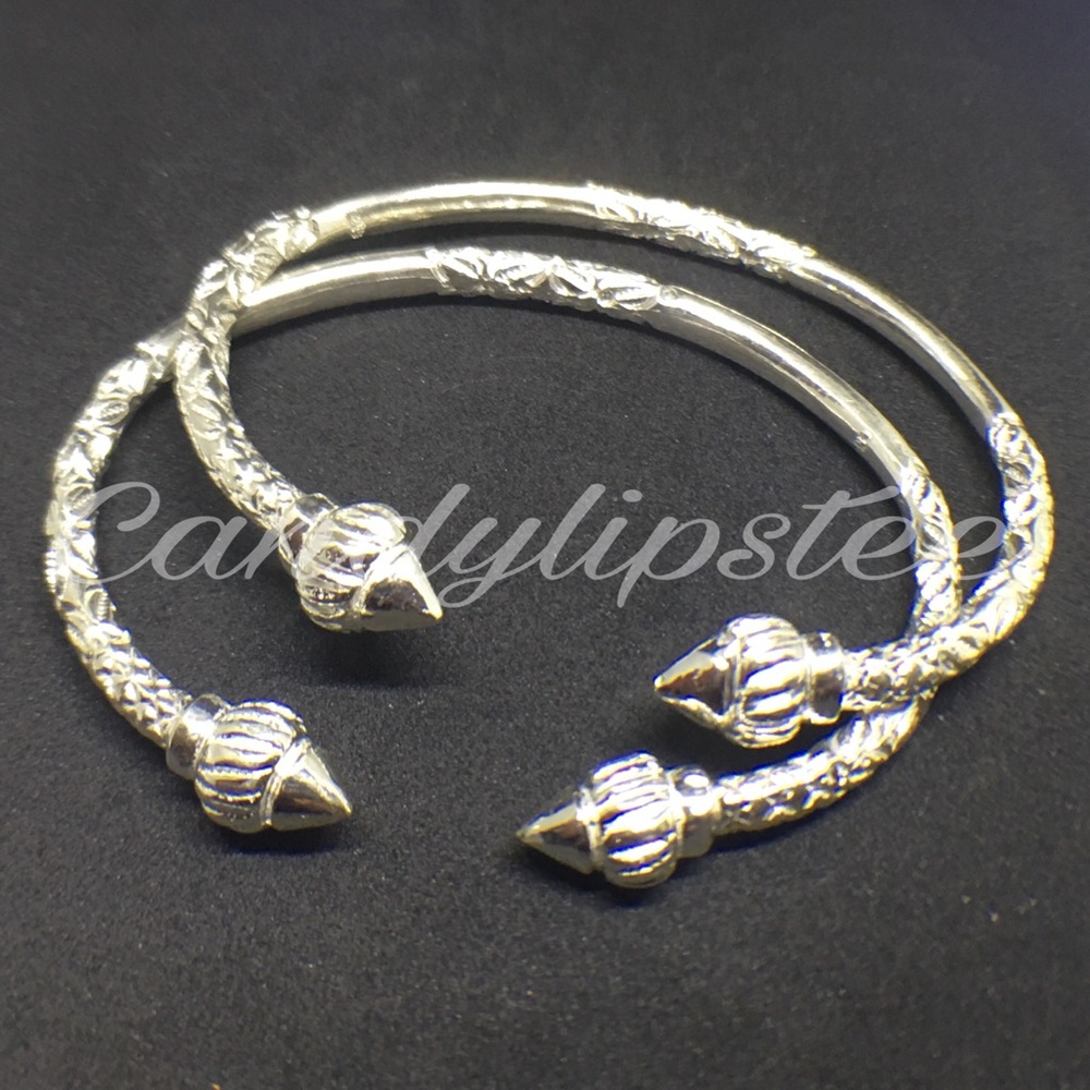 🛍🆕Sterling Silver Bangles Set West Indian🆕🛍