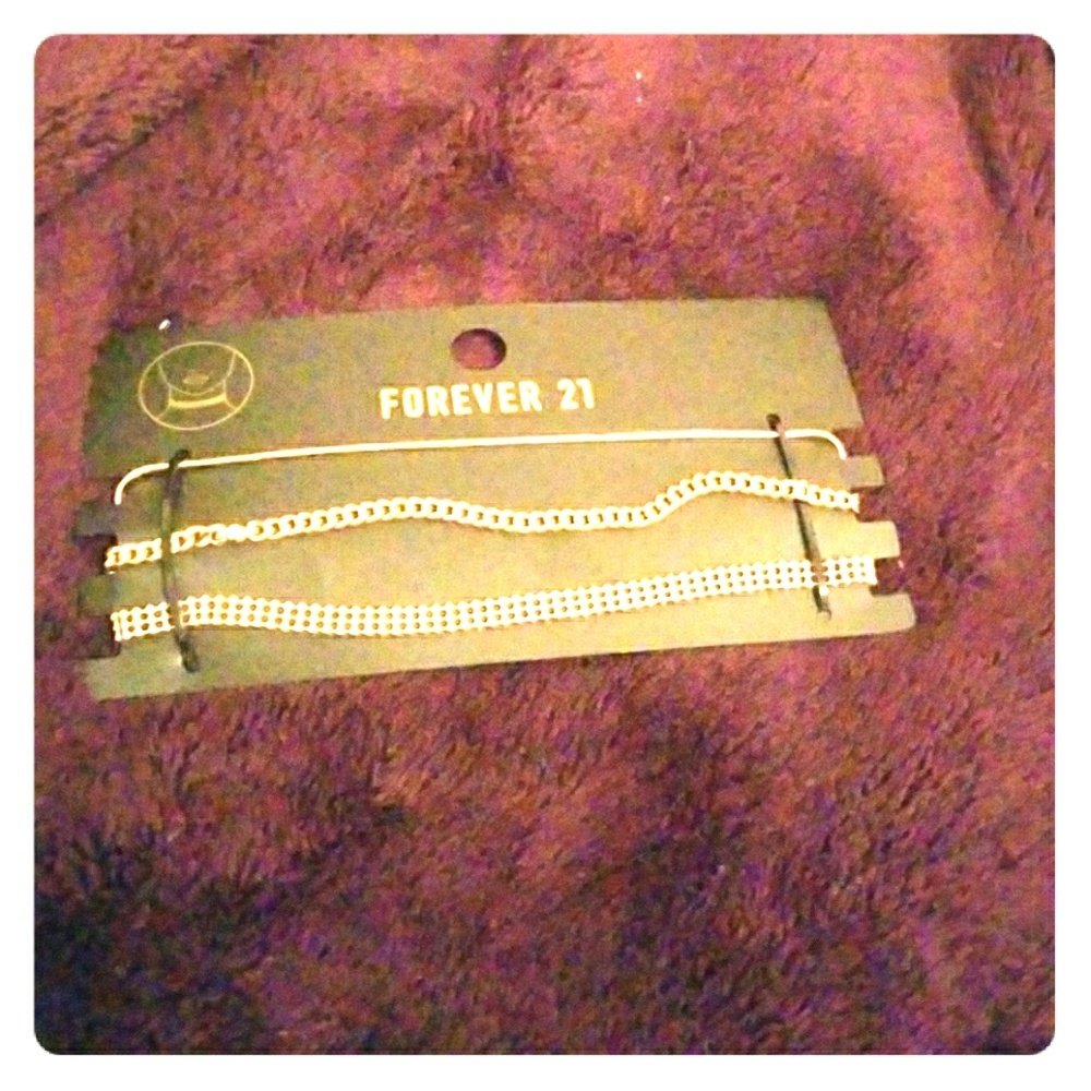 Three Rose Gold Chokers