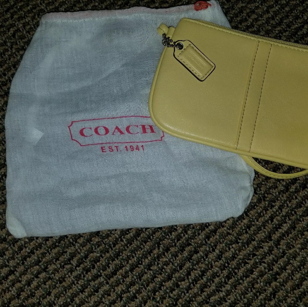 Coach wristlet