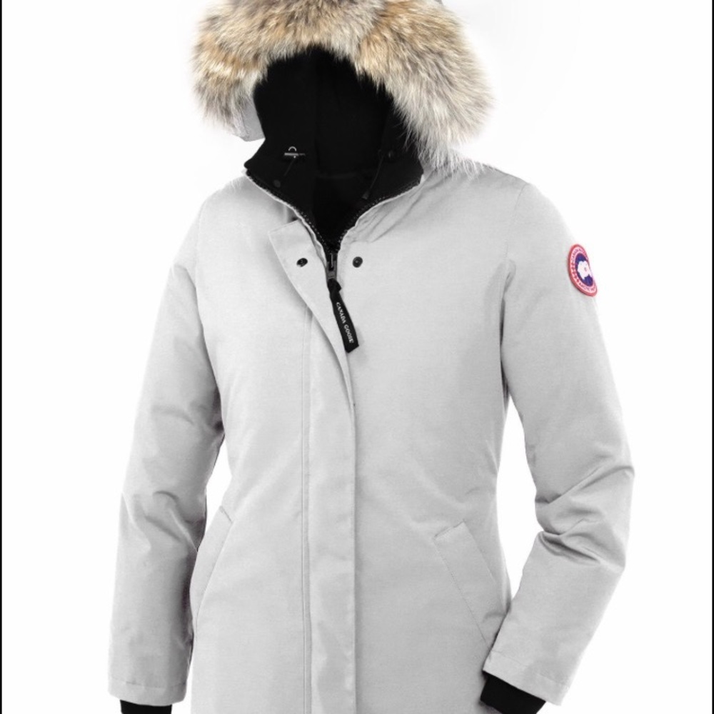 Canada Goose Victoria (Silverbirch color) in XS