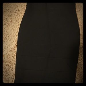 Black pencil skirt