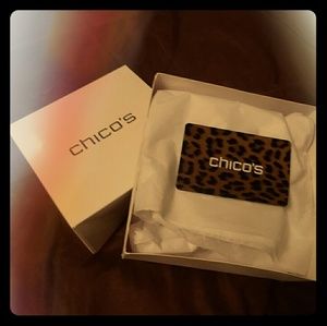 $30 Chico's gift card