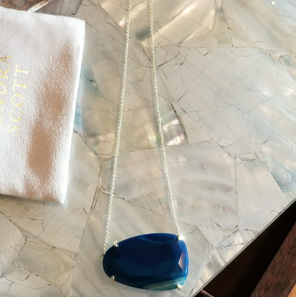 CUSTOM Kendra Scott Blue Agate Maude