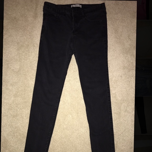 ABERCROMBIE AND FITCH Black Skinny Jeans - Picture 1 of 3