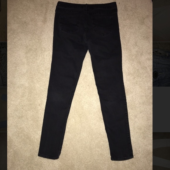 ABERCROMBIE AND FITCH Black Skinny Jeans - Picture 3 of 3