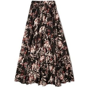 Abercrombie Floral Maxi Skirt