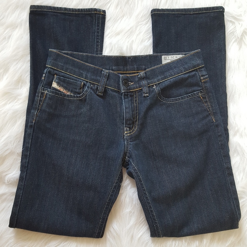 Diesel "Liv" Dark Rinse Slim Petite Jeans Sz 26