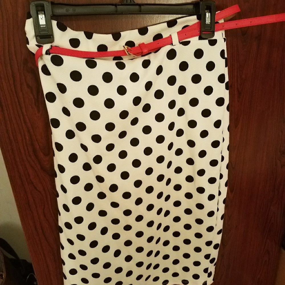 POLKA DOT SKIRT