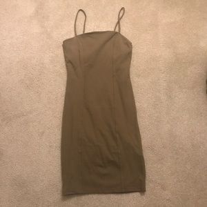 Army Green Forever 21 Mini Dress