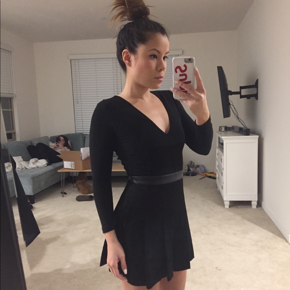 alice and olivia black romper