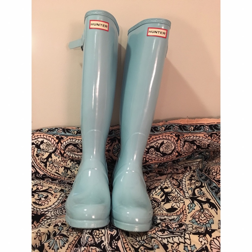 NWT Hunter Original Gloss Tall Rain Boots