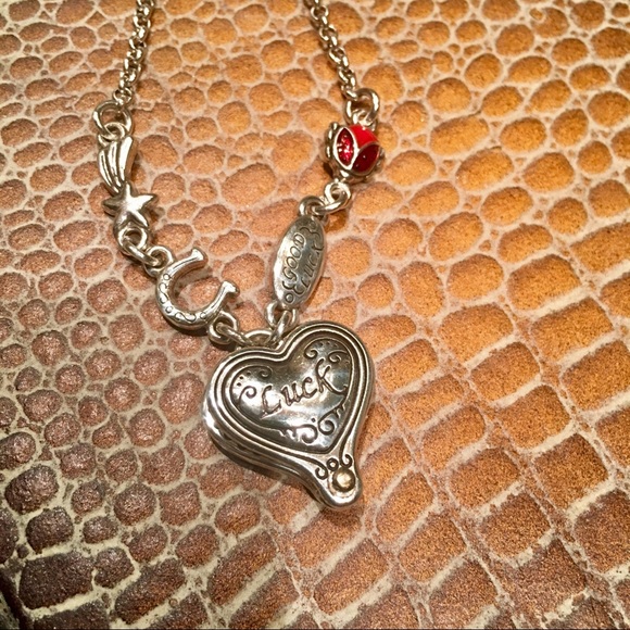 Brighton Jewelry - Brighton good luck, love faith, life necklace