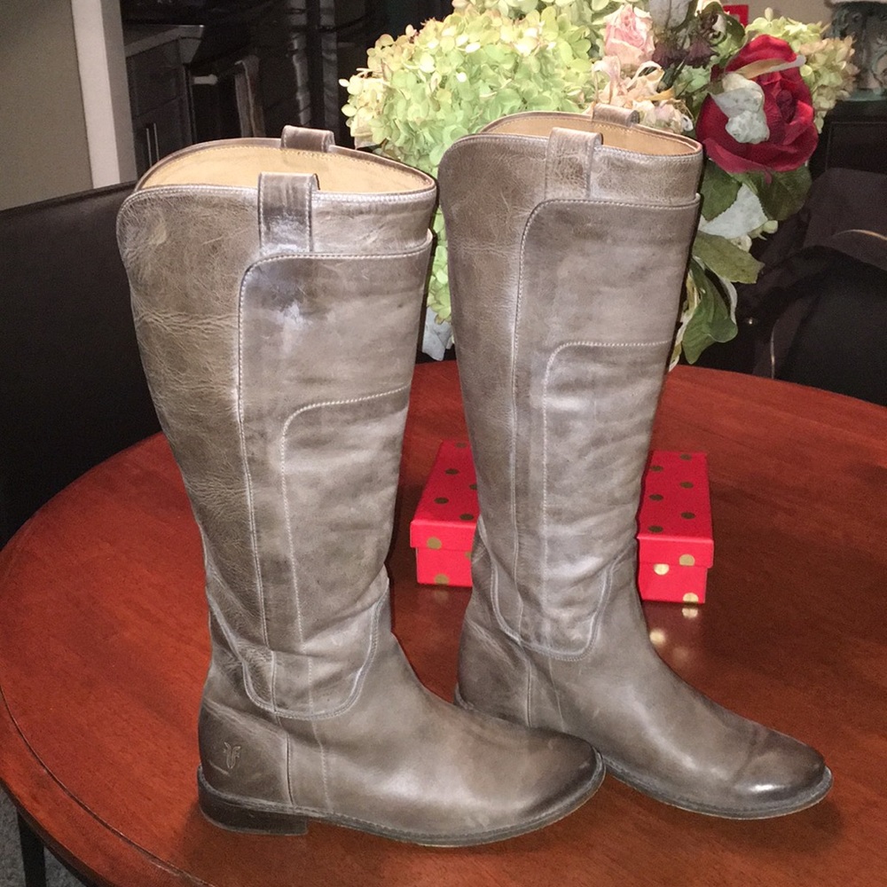 Grey Frye Boots