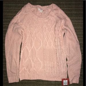 MOSSIMO PINK SWEATER