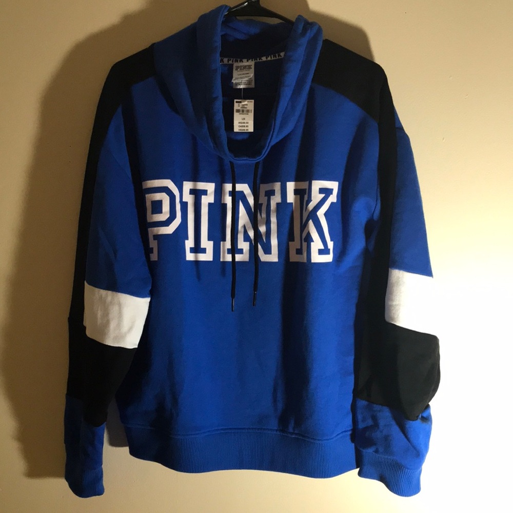 NWT VS PINK cowl neck sweatshirt