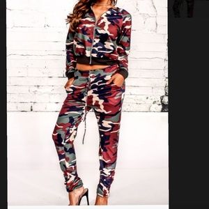 Army Fatigue Pants Set