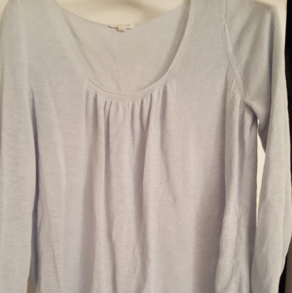 Silver/ blue sweater