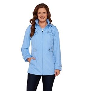 Liz Claiborne NY Hoodie with quilting details