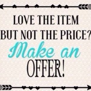 Don’t be afraid to make an offer!