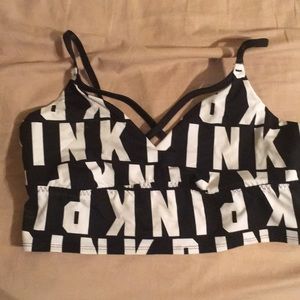 NWT Victoria secret bralette sport top L