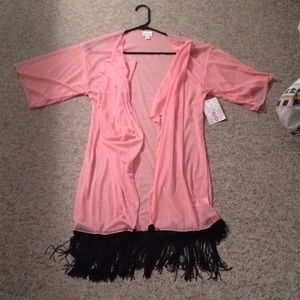 NWT Lularoe Monroe kimono size small