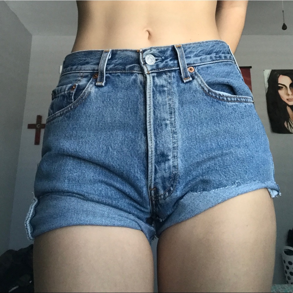 Handmade vintage Levi's shorts