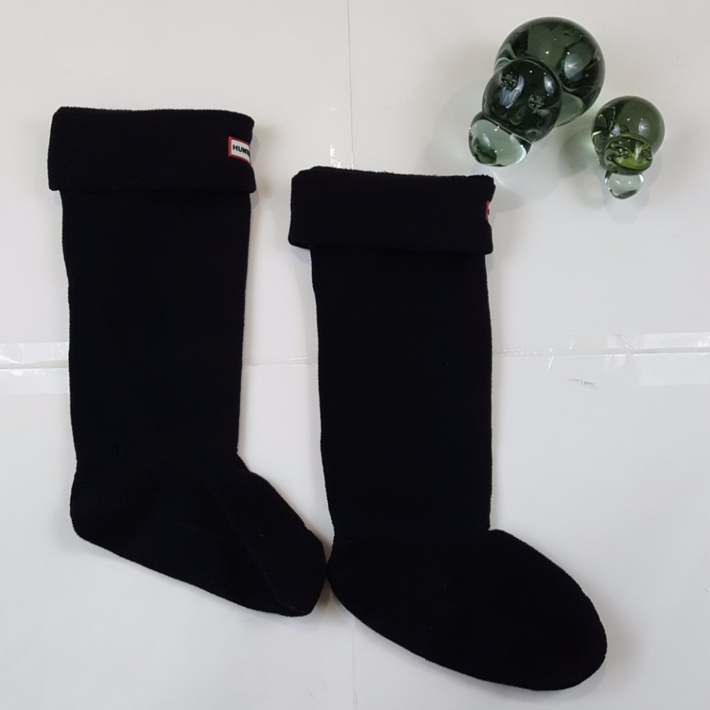 SOLD! NWOT Hunter Boot Tall Fleece Socks