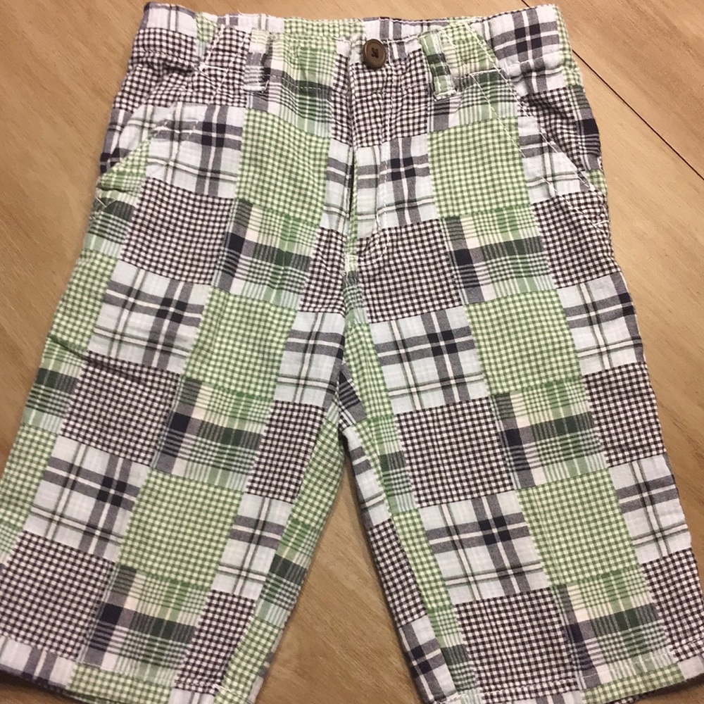 Gymboree Plaid Shorts  - Size 7
