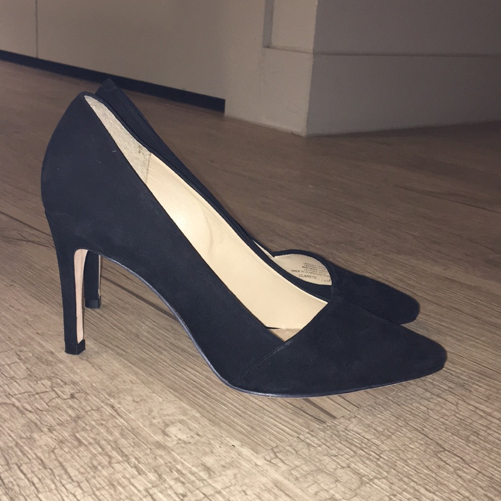 Antonio Melani - Black Suede Heel - Size 7.5
