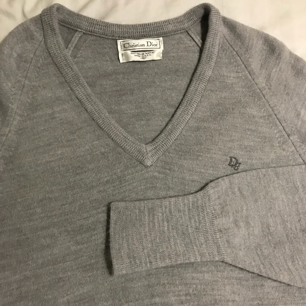 Christian Dior V-neck sweater!!