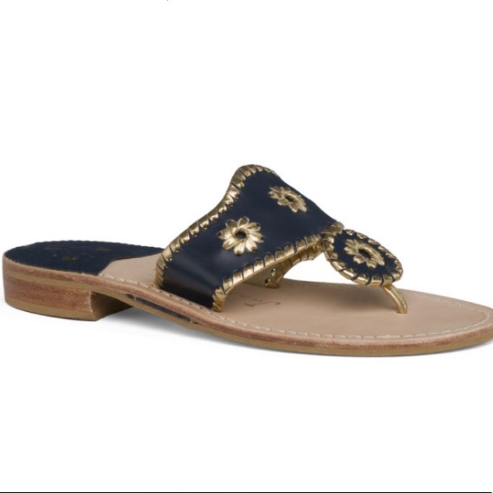 Navy and Gold Jack Rodgers Nantucket