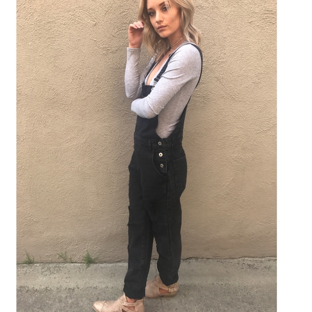 LAST 1️⃣ Trailblazer Distressed Denim Overall - Picture 2 of 6