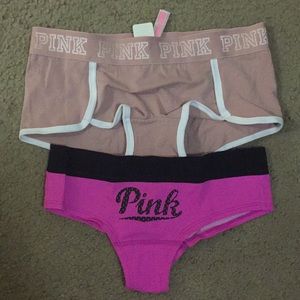 NEW 2 VS PINK Underwear