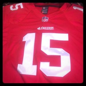 NKIE OFFICAL NFL 49er Jersey # 15 CRABTREE MENS